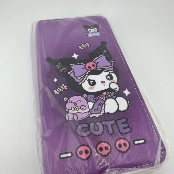 Kuromi purple zipper wallet - Brand new - Picture 7 of 7